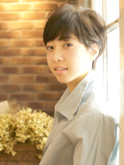 マッシュルームベースの大人かわいいフレンチシックショート☆