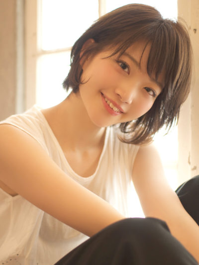 ふんわり『大人かわいい』が叶うっ☆ニュアンスカールボブ♪