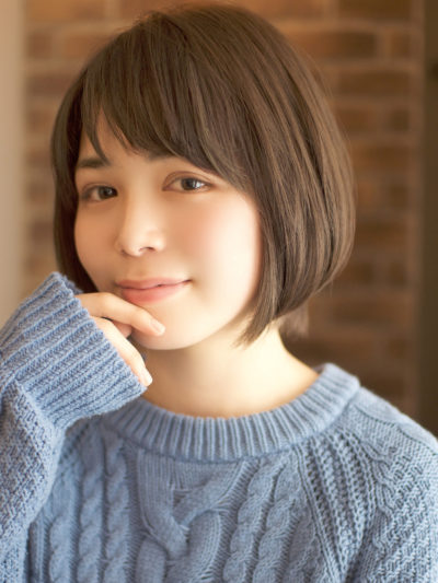 前下がり大人ボブ☆シルエットが美しく決まるオススメスタイル♪