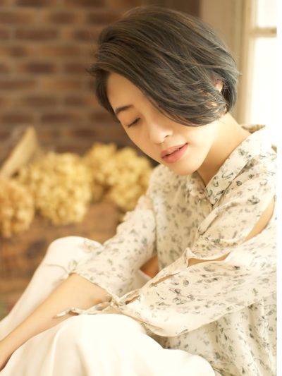 ルーズな前下がりハニーヘアでエフォーレストなショートヘア☆