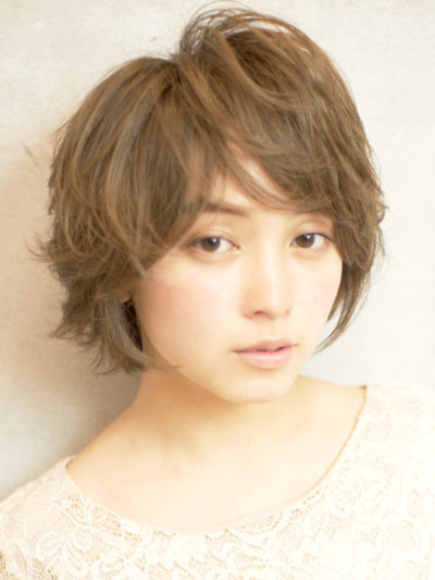 女性らしい柔らかさと毛束感!#オシャレ#フェミニン#ショート