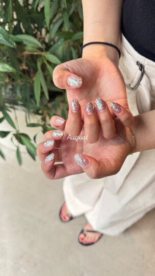 🎐８月　こだわりのNAILS🐬💎 