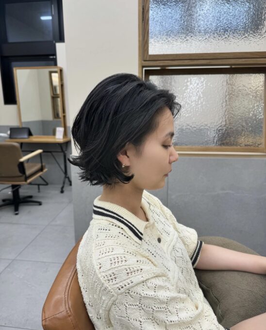 ✂︎ニュアンス感のあるパーマで簡単フレンチボブ🇫🇷✂︎